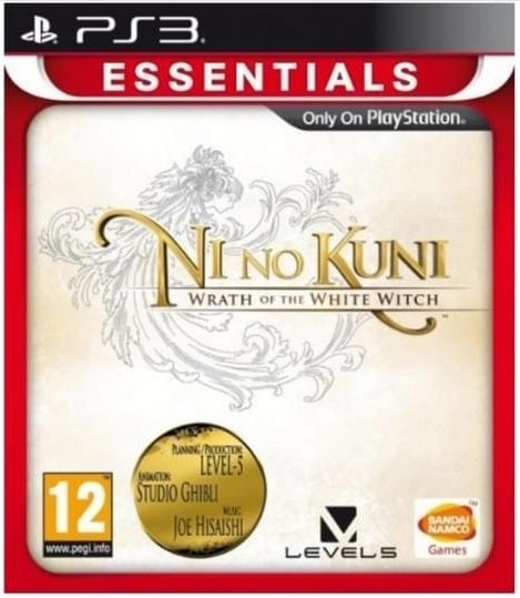 Bandai Ni No Kuni Wrath Of The White Witch Essentials PS3 Playstation 3 Game
